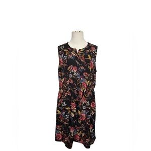 Floral Sleeveless Dress By Le Serein